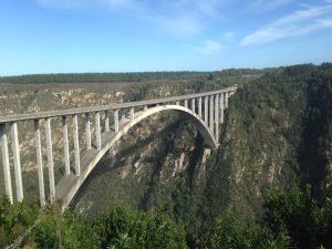 Bungee Jump Bloukrans Bridge Südafrika Garden Route